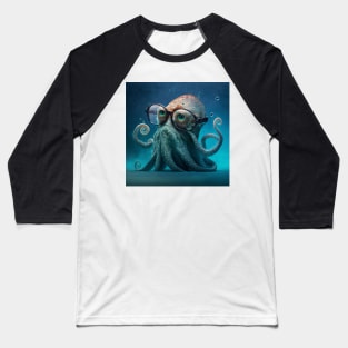 Cool Octopus Baseball T-Shirt